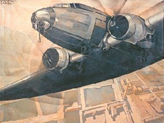 Tato (Guglielmo Sansoni), 'Immagine per il Manifesto tecnico dell'Aeropittura' (1930)