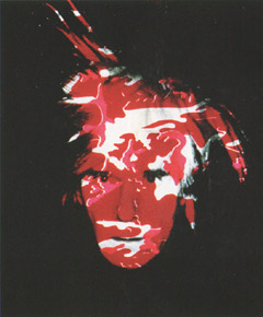 Andy Warhol, 'Self Portrait with Camouflage' (1986)