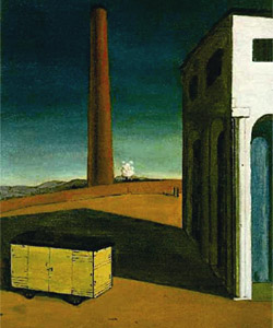 Giorgio De Chirico, 'L'angoscia della partenza' (1914)