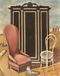 Giorgio De Chirico, 'Mobili nella valle' (1966)