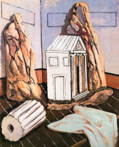 Giorgio De Chirico, 'Interno metafisico' (1925)