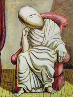 Giorgio De Chirico, 'Il meditatore' (1965)